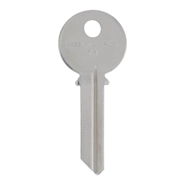 Hillman Traditional Key House/Office Key Blank 129 Y4 Single For Yale Locks, 4PK 88615 - main